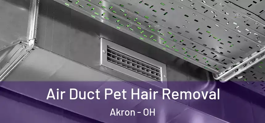 Air Duct Pet Hair Removal Akron - OH