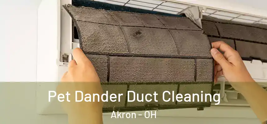 Pet Dander Duct Cleaning Akron - OH